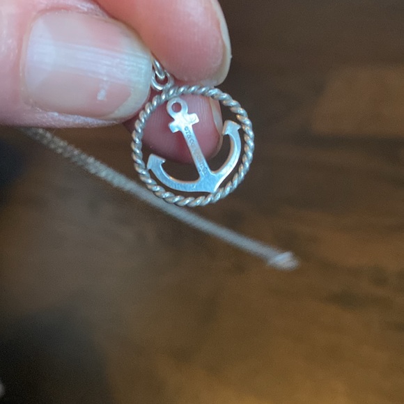 Tiffany & Co Anchor charm and chain. - Picture 11 of 12